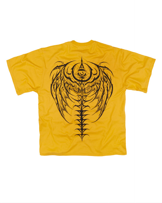 ANIME CREATURA ALATA LIGHT ORANGE T-SHIRT