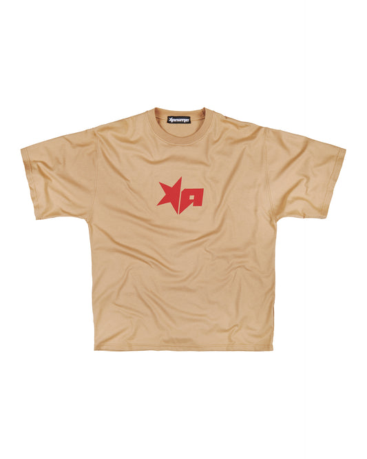 ANIME CREATURA ALATA BEIGE T-SHIRT