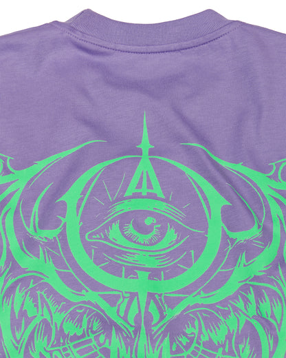 ANIME CREATURA ALATA PURPLE T-SHIRT