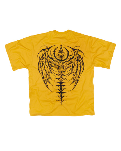 ANIME CREATURA ALATA LIGHT ORANGE T-SHIRT
