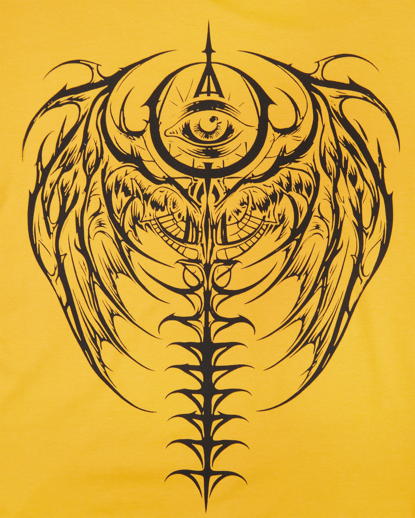 ANIME CREATURA ALATA LIGHT ORANGE T-SHIRT